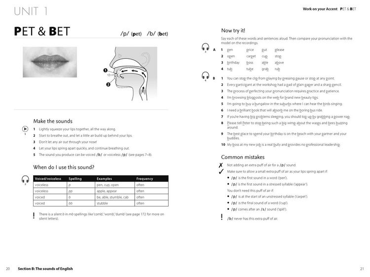 Produktbild: Ashton, H: WORK ON YOUR ACCENT B1-C2 PB