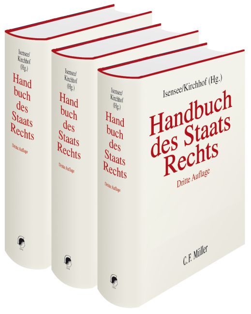 Produktbild: Handbuch des Staatsrechts der Bundesrepublik Deutschland