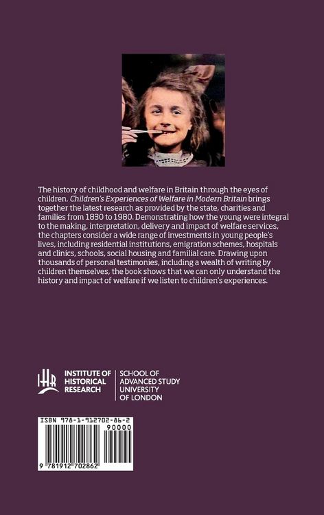 Produktbild: Children's Experiences of Welfare in Modern Britain