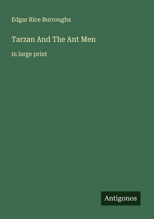 Produktbild: Tarzan And The Ant Men
