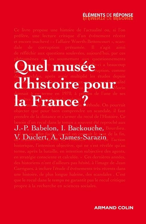 Produktbild: Quel mus&eacute;e d'histoire pour la France ?