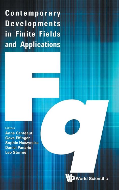 Produktbild: Contemporary Developments in Finite Fields and Applications
