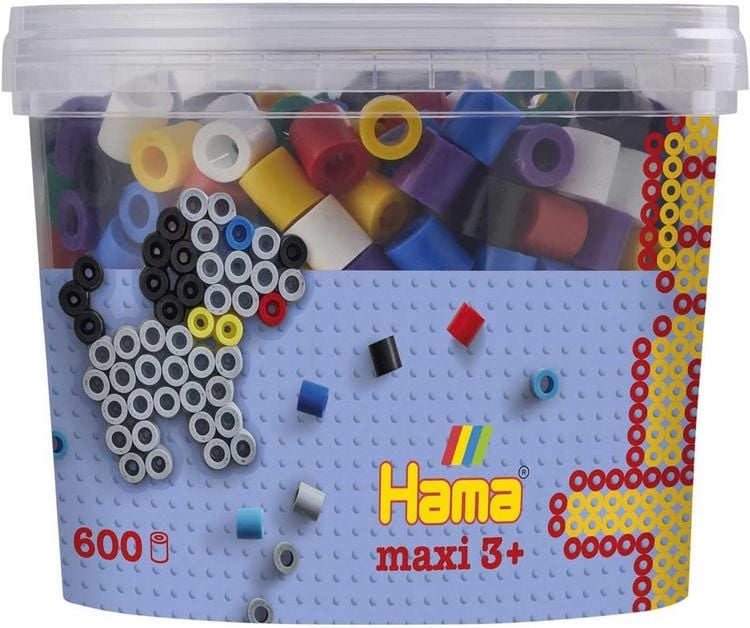 Bild vom Artikel Hama Maxi Perlen Dose vollton 600 Stück vom Autor 