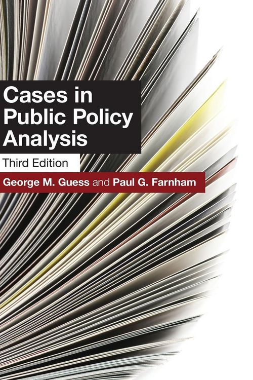 Produktbild: Cases in Public Policy Analysis