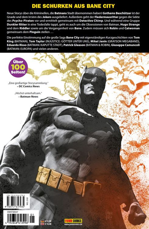 Produktbild: Sonderband Batman: Bane City - Die geheimen Akten