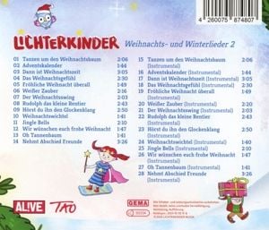 Produktbild: Lichterkinder: Weihnachts- und Winterlieder 2