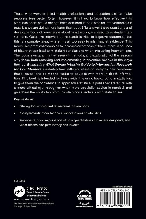 Produktbild: Evaluating What Works