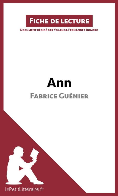 Produktbild: Ann de Fabrice Gu&eacute;nier (Fiche de lecture)