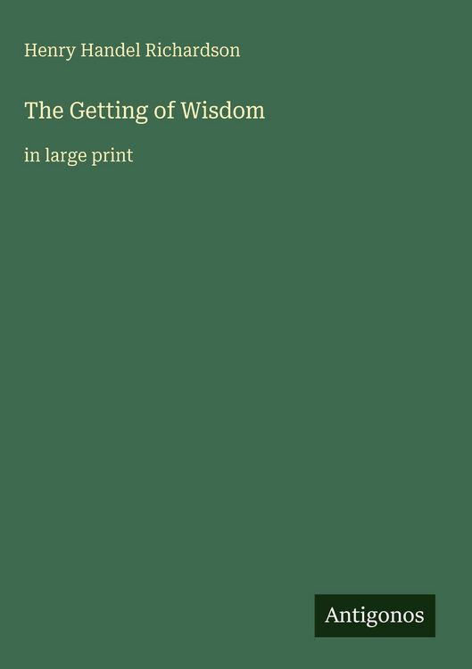 Produktbild: The Getting of Wisdom