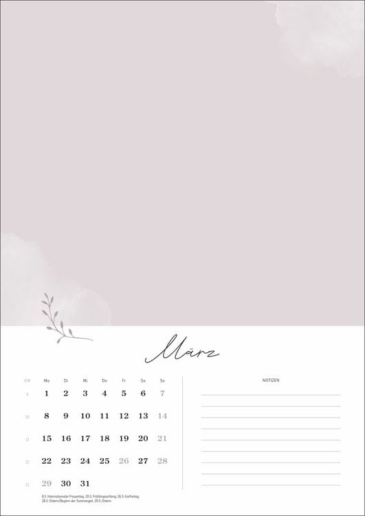 Produktbild: Kreativkalender Gl&uuml;cksmomente A4 2027