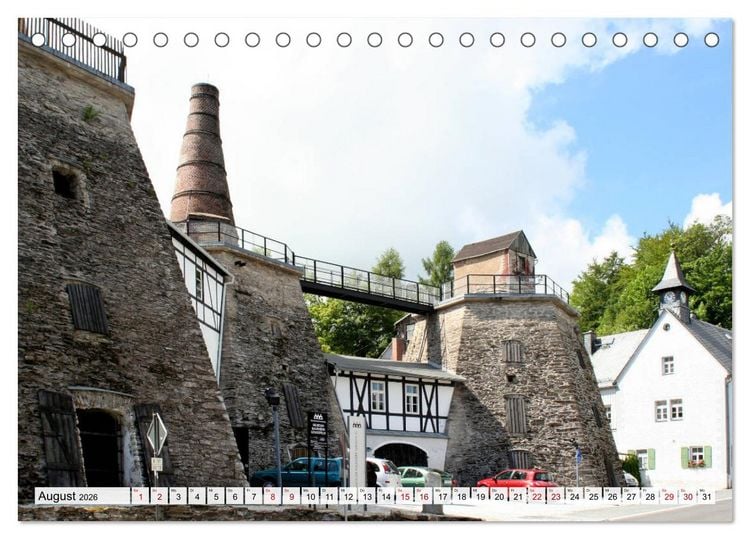Produktbild: Wunderbares Erzgebirge (Tischkalender 2026 DIN A5 quer), CALVENDO Monatskalender