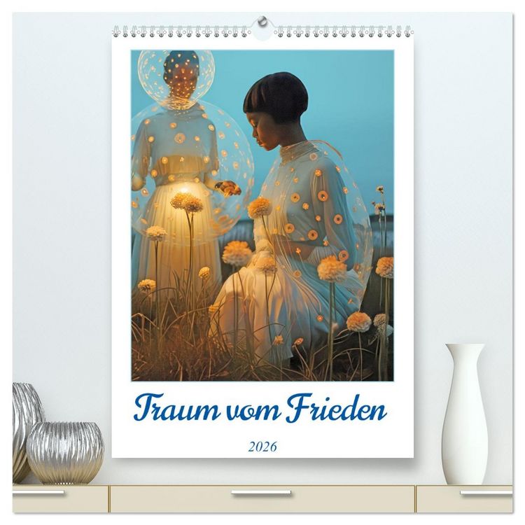 Produktbild: Traum vom Frieden (hochwertiger Premium Wandkalender 2026 DIN A2 hoch), Kunstdruck in Hochglanz