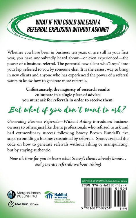 Produktbild: Generating Business Referrals Without Asking
