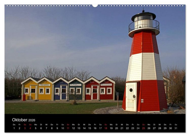 Produktbild: Helgoland (hochwertiger Premium Wandkalender 2026 DIN A2 quer), Kunstdruck in Hochglanz