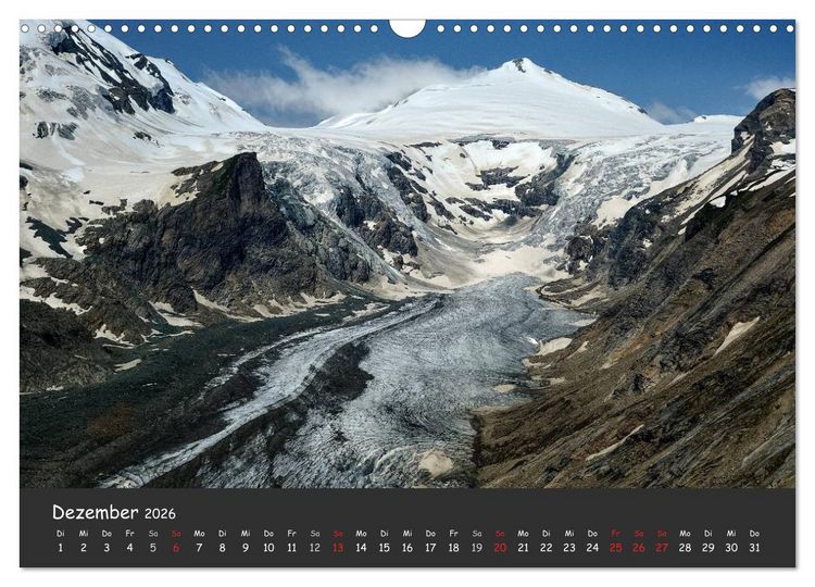 Produktbild: Am Gro&szlig;glockner (Wandkalender 2026 DIN A3 quer), CALVENDO Monatskalender