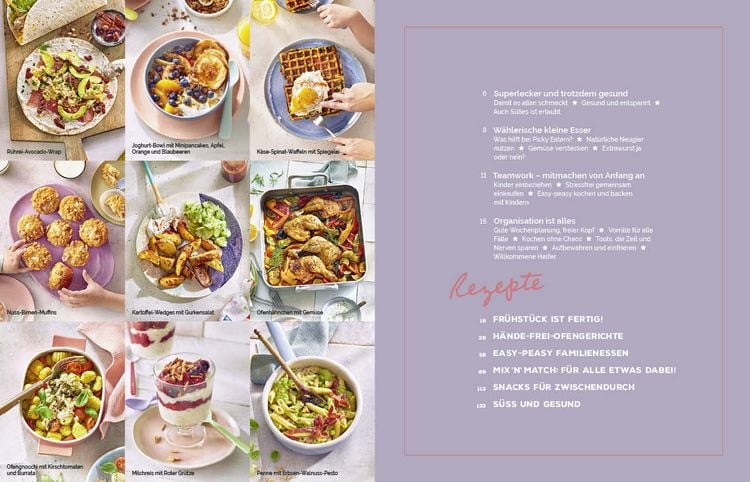 Produktbild: Ninas easy-peasy Familienkochbuch