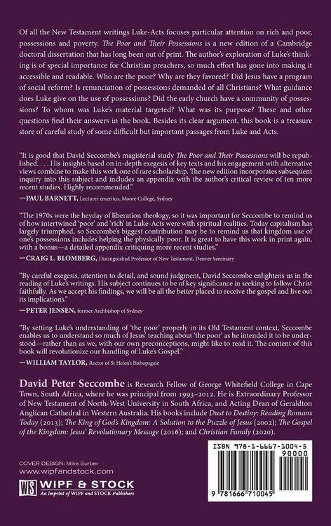 Produktbild: The Poor and Their Possessions