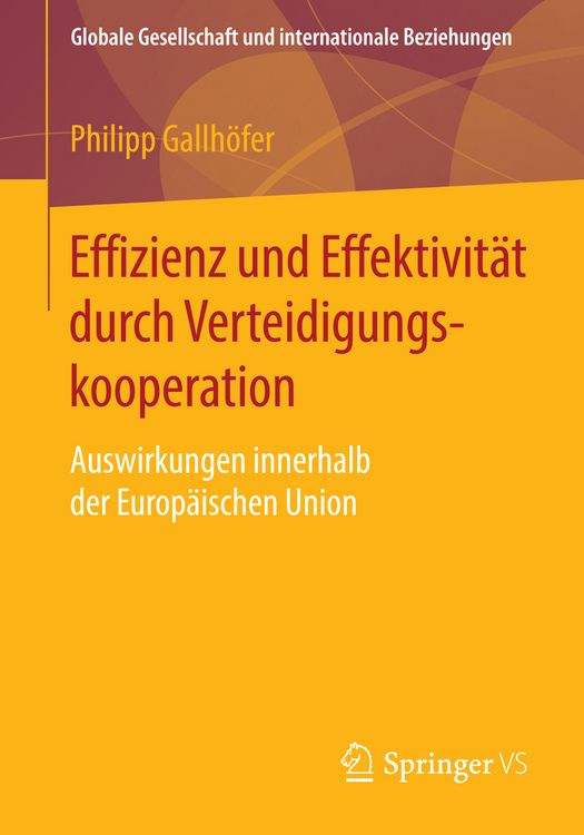 Produktbild: Effizienz und Effektivit&auml;t durch Verteidigungskooperation