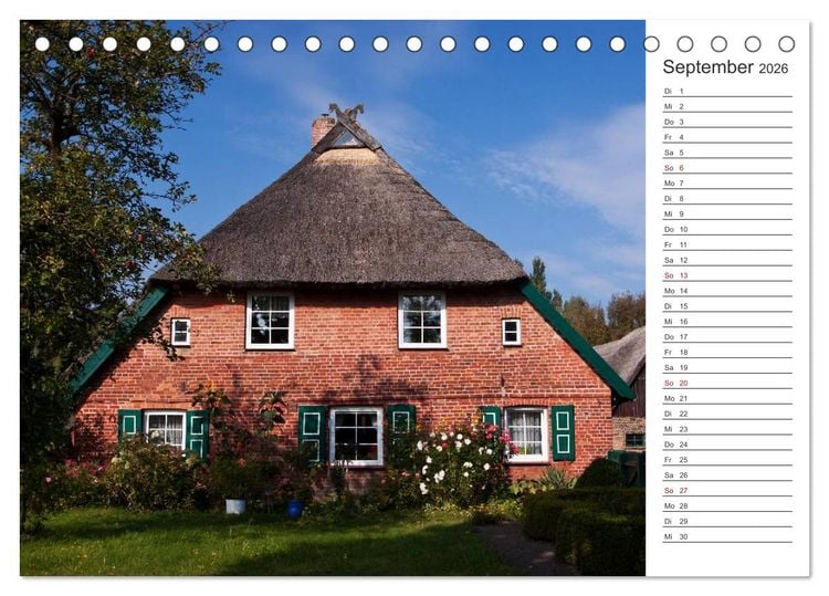 Produktbild: K&uuml;nstlerparadies Ahrenshoop (Tischkalender 2026 DIN A5 quer), CALVENDO Monatskalender