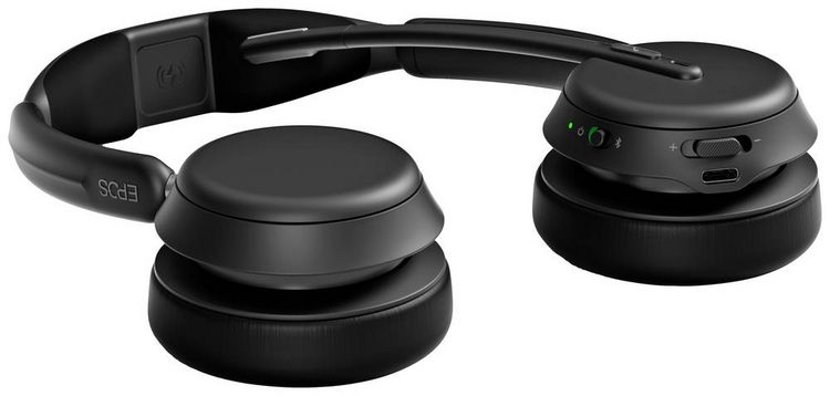 Produktbild: EPOS Impact 1060T On Ear Headset Bluetooth&reg; Stereo Schwarz Headset Computer