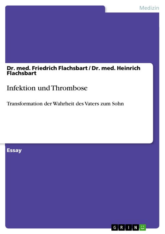 Produktbild: Infektion und Thrombose