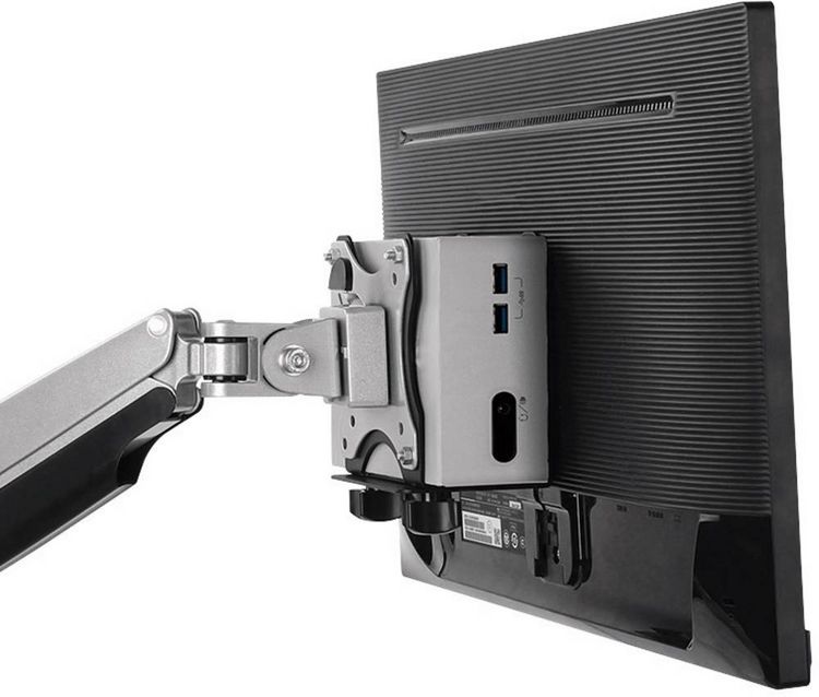 Produktbild: LogiLink PC Halterung 75 x 75 mm VESA-Standard, 100 x 100 mm VESA-Standard BP0066 BP0066 Schwarz Belastbar bis=5 kg
