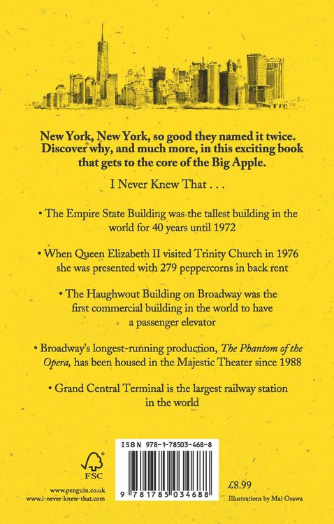 Produktbild: I Never Knew That About New York