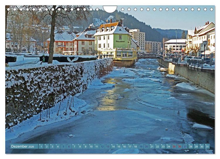 Produktbild: St. Blasien - Dom- und Kurstadt (Wandkalender 2026 DIN A4 quer), CALVENDO Monatskalender