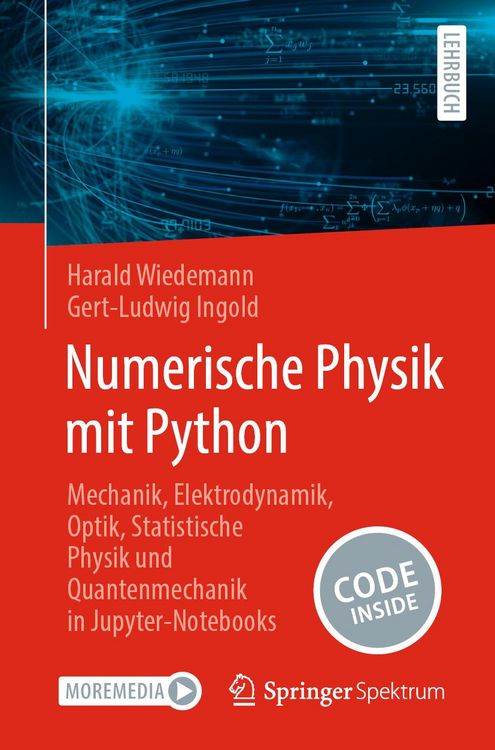 Produktbild: Numerische Physik mit Python