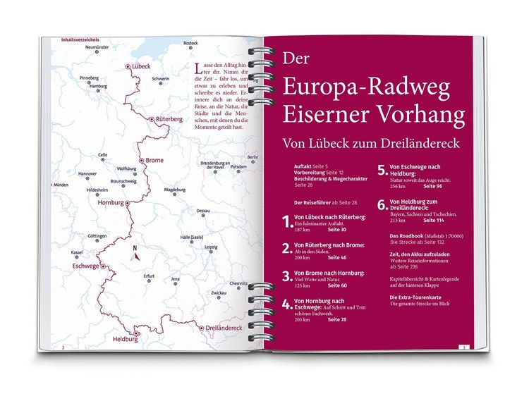 Produktbild: KOMPASS Radreisef&uuml;hrer Europa-Radweg Eiserner Vorhang / Deutsch-Deutscher Radweg