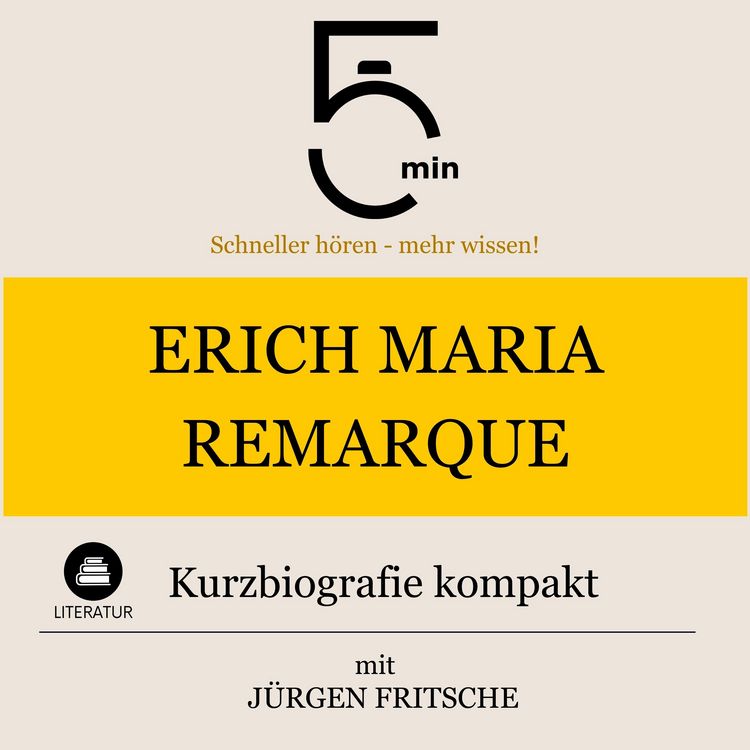 Produktbild: Erich Maria Remarque: Kurzbiografie kompakt