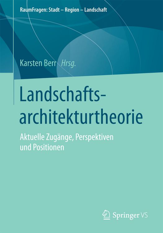 Produktbild: Landschaftsarchitekturtheorie