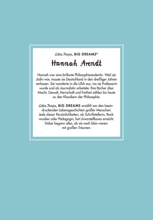 Produktbild: Hannah Arendt