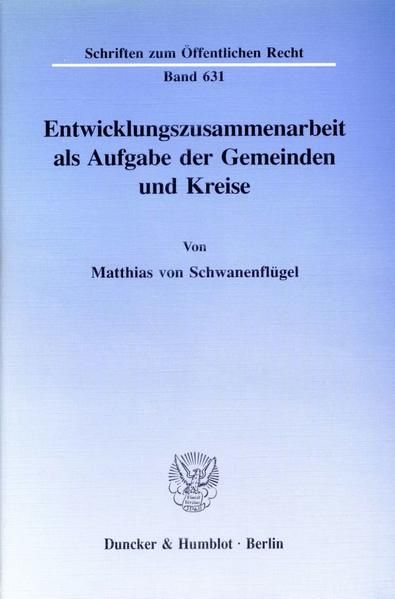 Produktbild: Entwicklungszusammenarbeit als Aufgabe der Gemeinden und Kreise.