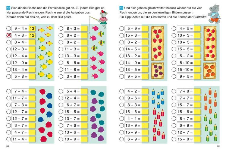 Produktbild: Fragenb&auml;r - Richtig rechnen 1. Klasse