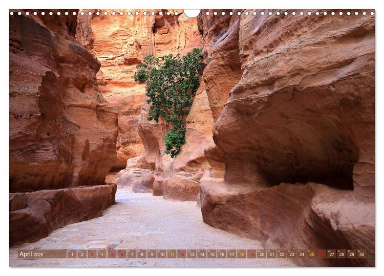 Produktbild: Jordanien - Ein Land der Superlative (Wandkalender 2026 DIN A3 quer), CALVENDO Monatskalender
