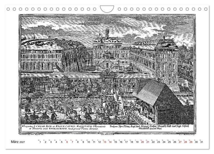 Produktbild: TU FELIX AUSTRIA - Wien in alten Ansichten (Wandkalender 2027 DIN A4 quer), CALVENDO Monatskalender