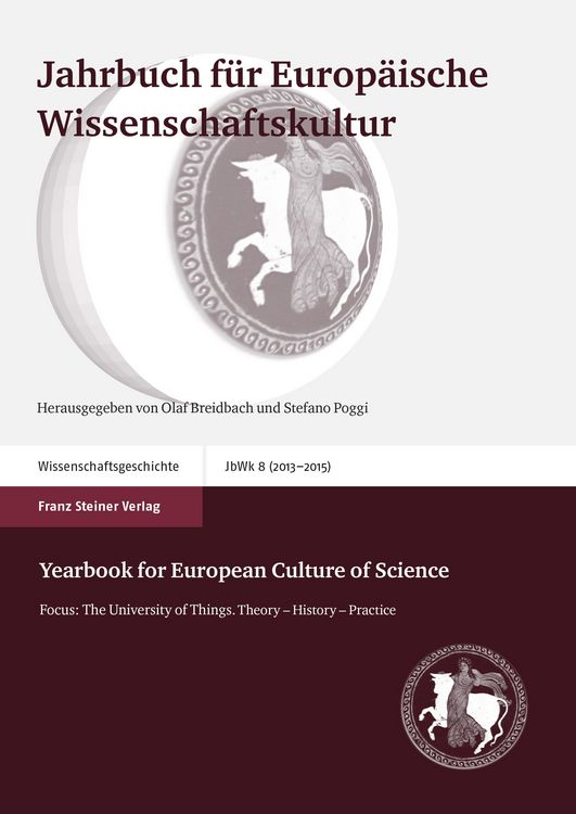 Produktbild: Jahrbuch f&uuml;r Europ&auml;ische Wissenschaftskultur 8 (2013-2015)