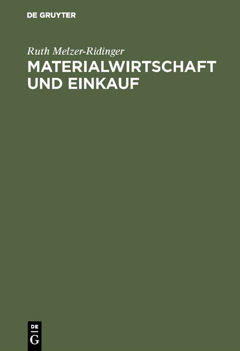 Produktbild: Materialwirtschaft und Einkauf