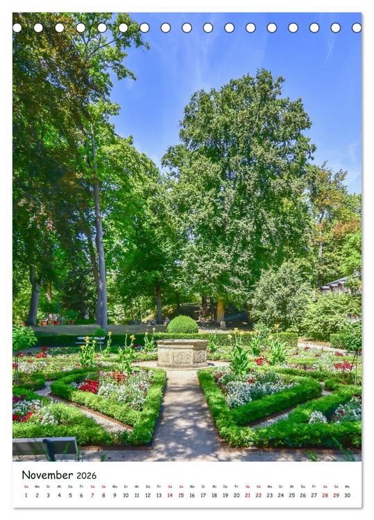 Produktbild: Regensburg G&auml;rten und Stadtparks (Tischkalender 2026 DIN A5 hoch), CALVENDO Monatskalender