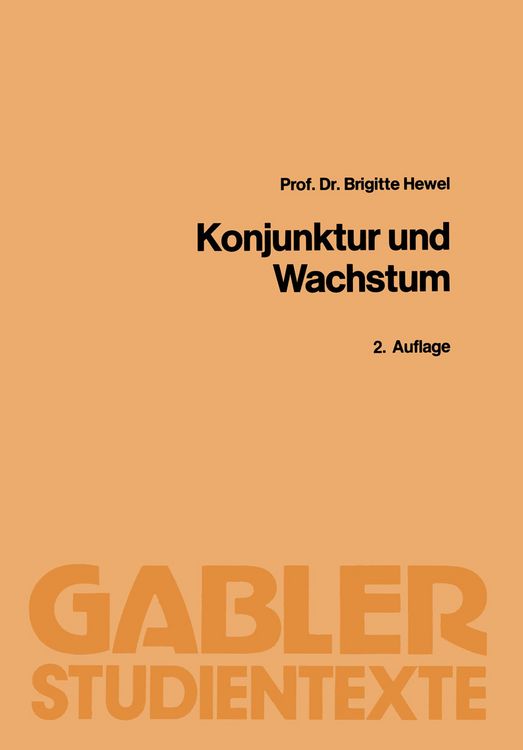 Produktbild: Konjunktur und Wachstum