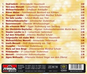 Produktbild: Weihnacht mit Alpenl&auml;ndischer Stubenmusik