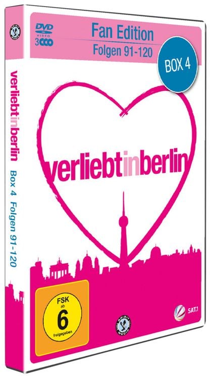 Produktbild: Verliebt in Berlin Box 4 &ndash; Folgen 91-120 [3 DVDs]