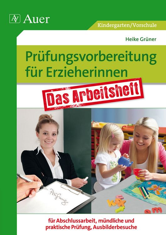 Produktbild: Pr&uuml;fungsvorbereitung f&uuml;r Erzieherinnen