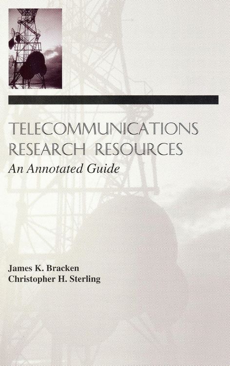 Produktbild: Telecommunications Research Resources