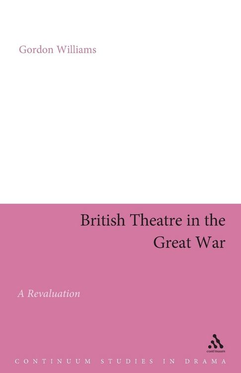 Produktbild: British Theatre in the Great War