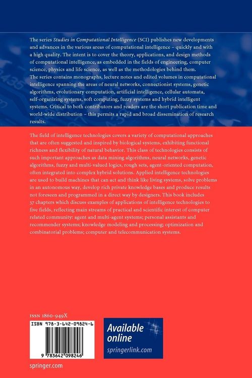 Produktbild: New Challenges in Applied Intelligence Technologies