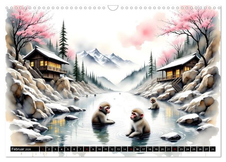 Produktbild: Japans Seele im Jahreslauf (Wandkalender 2026 DIN A3 quer), CALVENDO Monatskalender