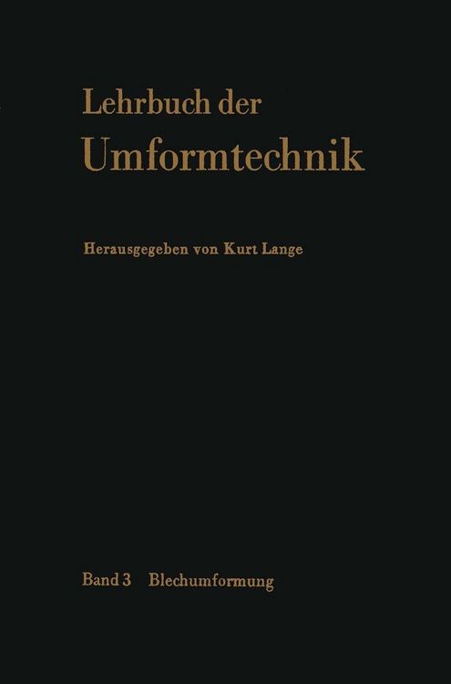 Produktbild: Lehrbuch der Umformtechnik