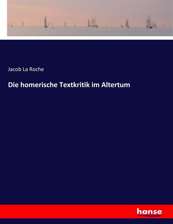 Produktbild: Die homerische Textkritik im Altertum